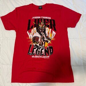 Men's AEW PWT All Elite Crate Exclusive Jushin "Thunder" Liger T-Shirt - M